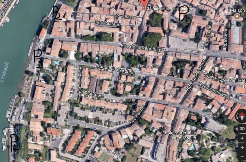 Ferienwohnung Les Lavandes Agde Exterior foto